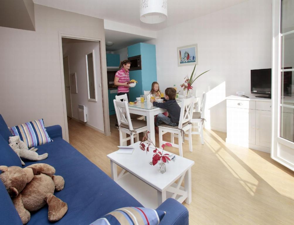 Residence Odalys Le Domaine Des Dunettes 꺄부흐 객실 사진
